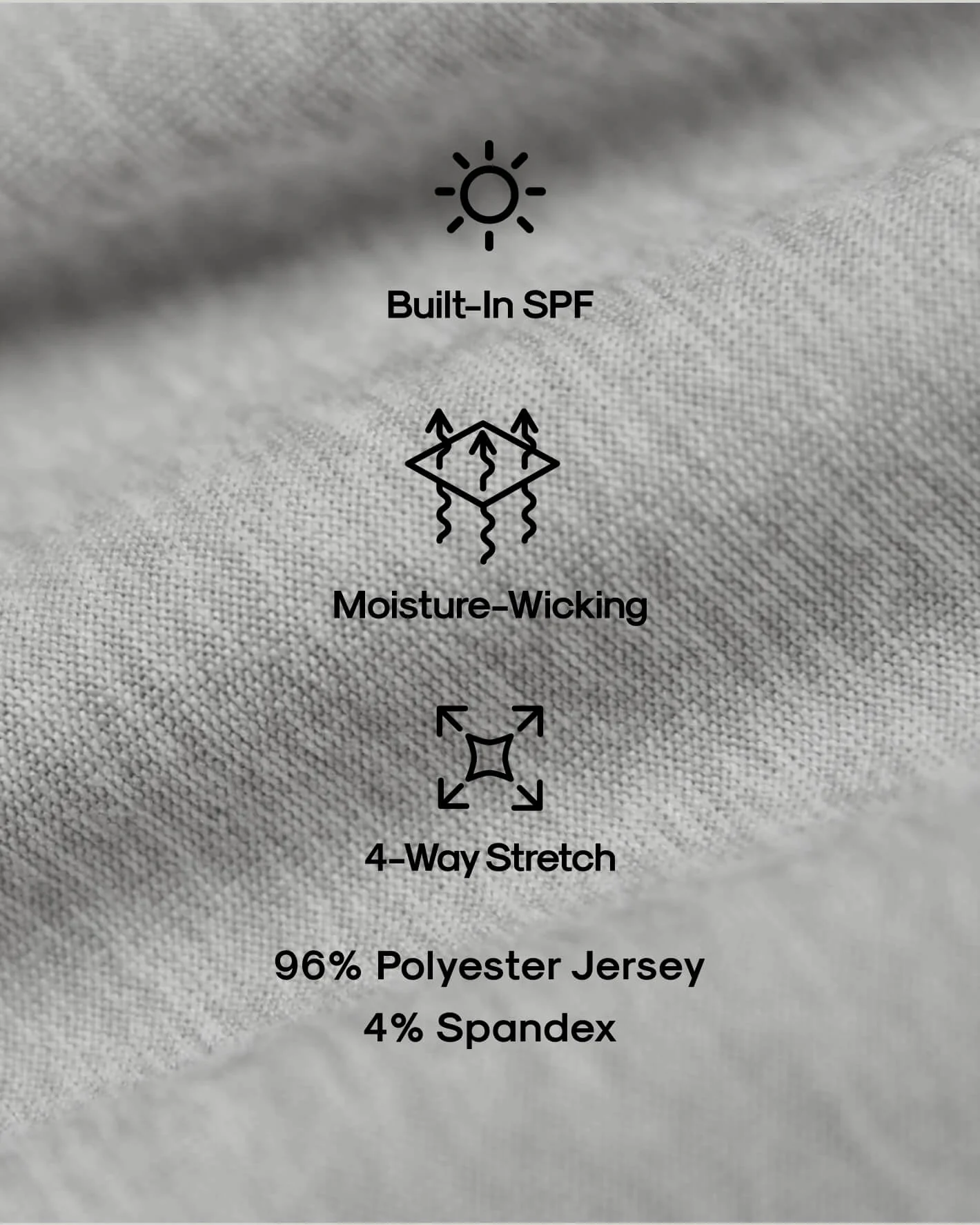 Light Heather Gray Active Crew Neck Tee - Image 7