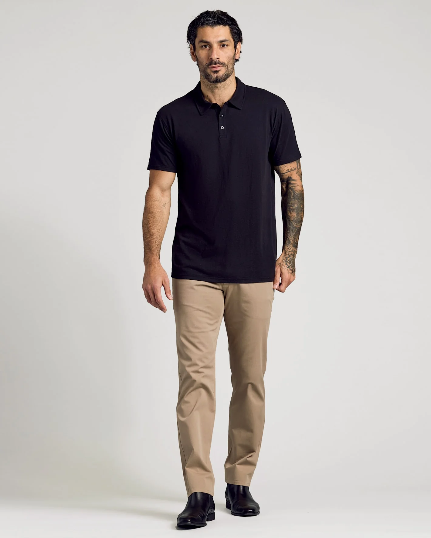 Black Classic Polo - Image 4