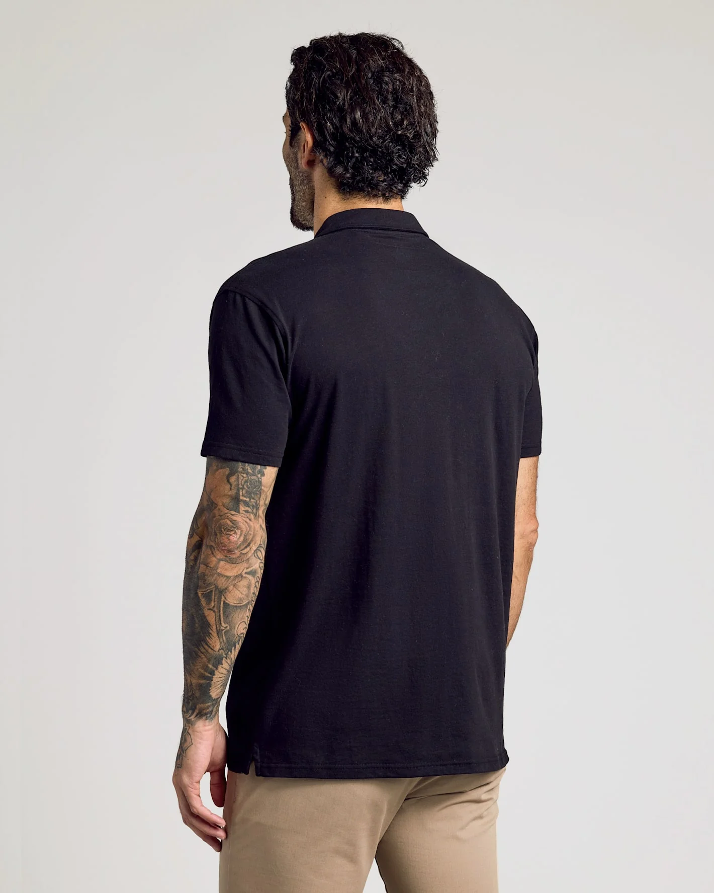Black Classic Polo - Image 5