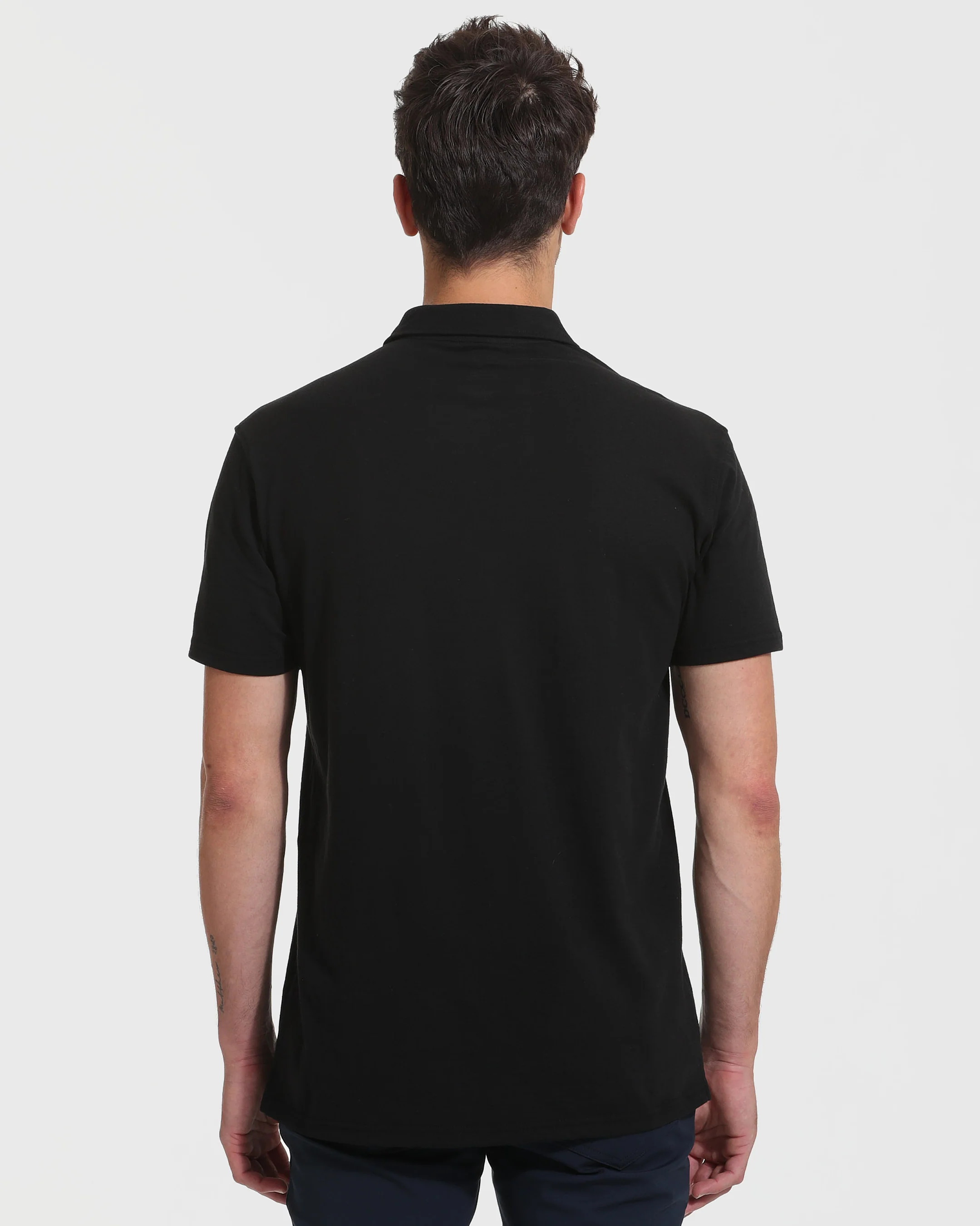 All Black Tall Classic Polo 3-Pack - Image 3
