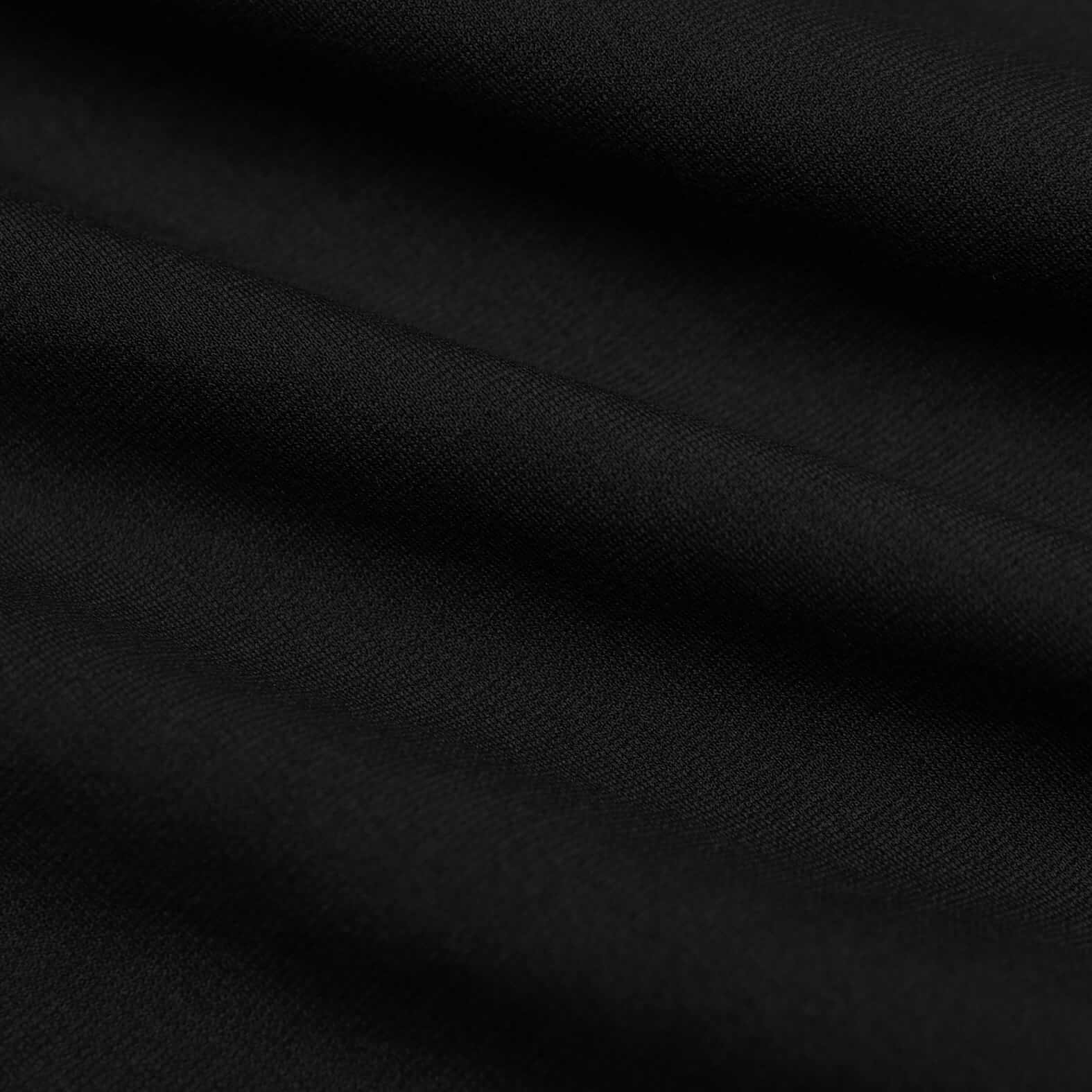 7" Black Comfort Knit Chino Shorts - Image 7