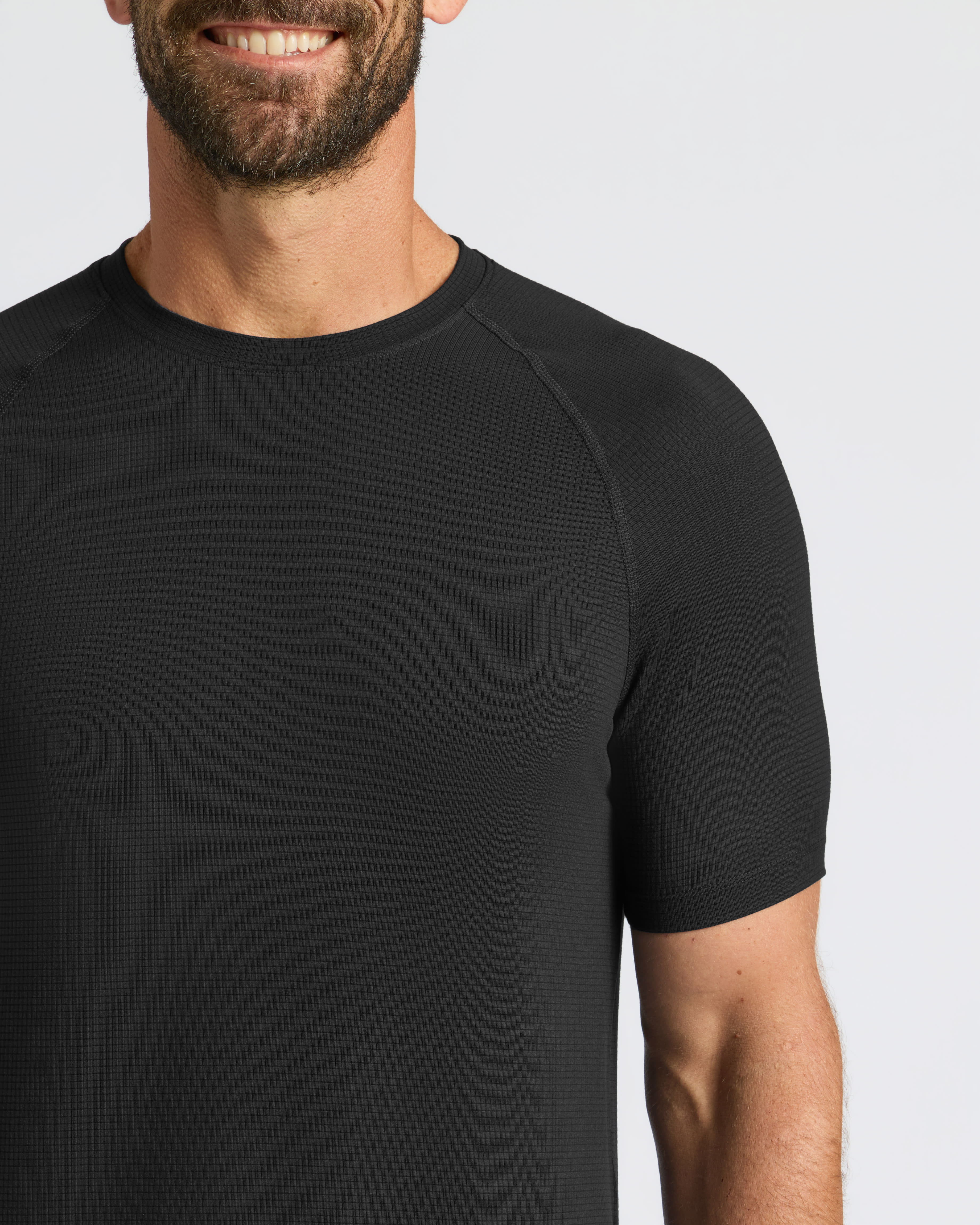 Black Active Mesh Crew - Image 6