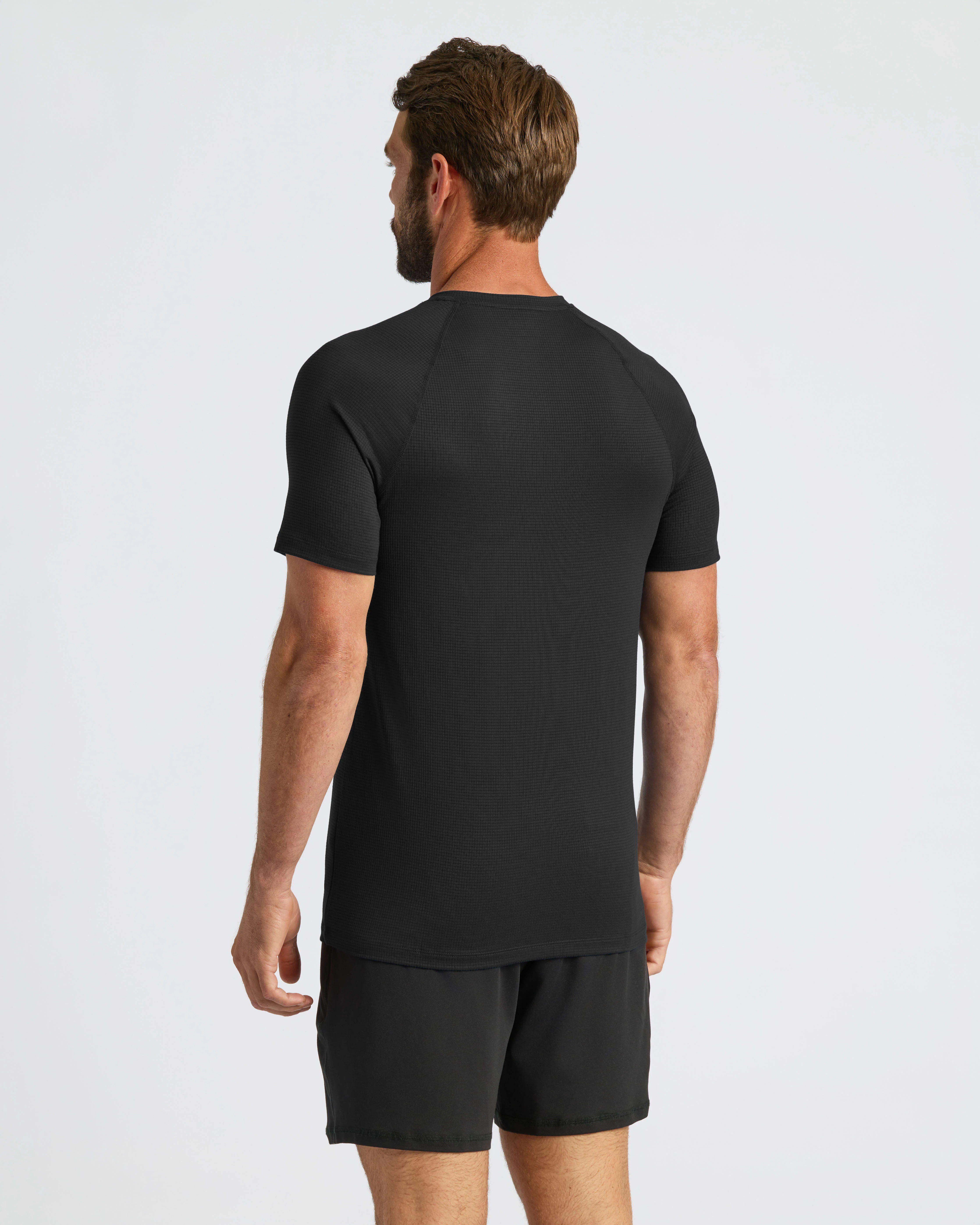 Black Active Mesh Crew - Image 4