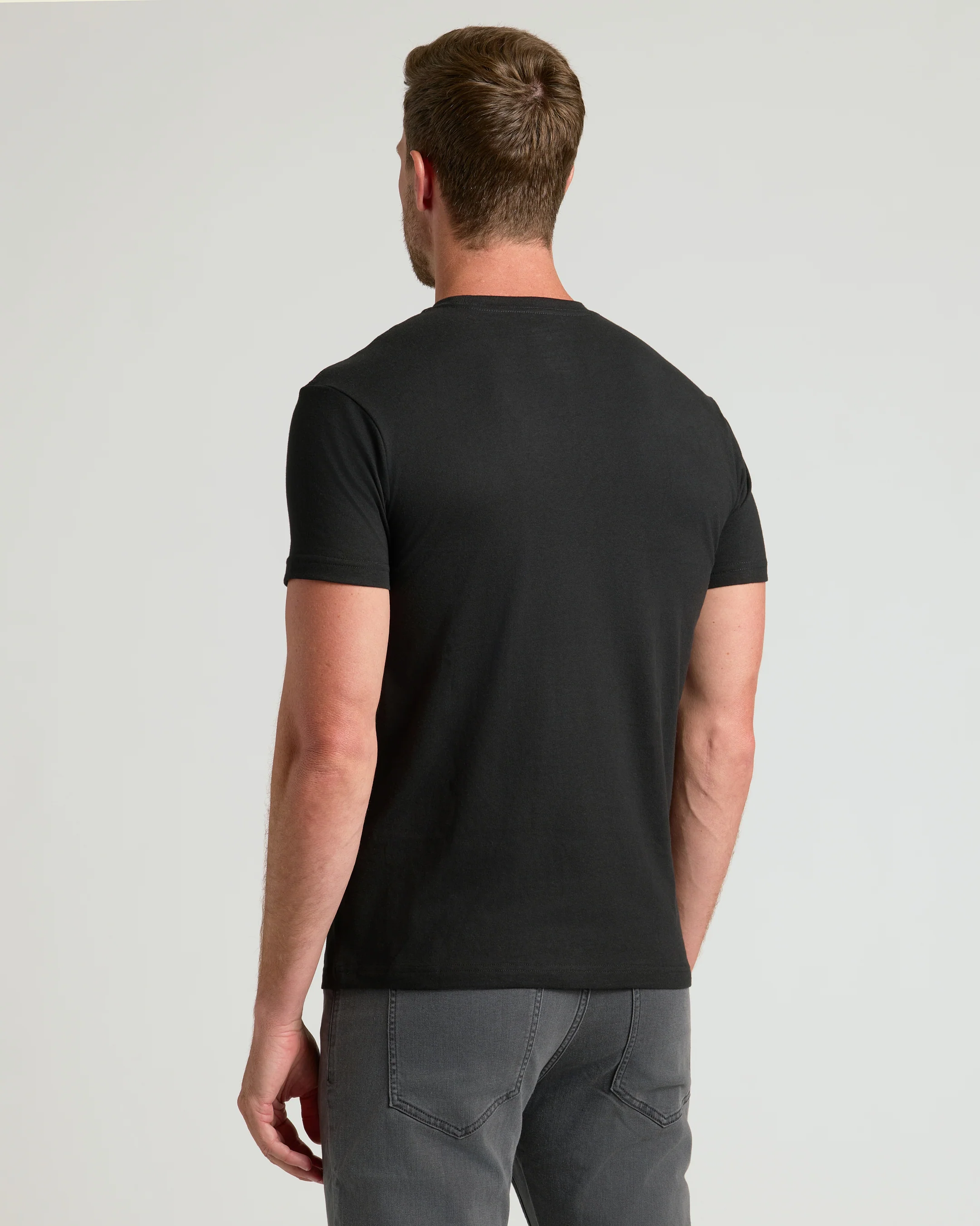 Black Classic Crew Neck 6-Pack - Image 4