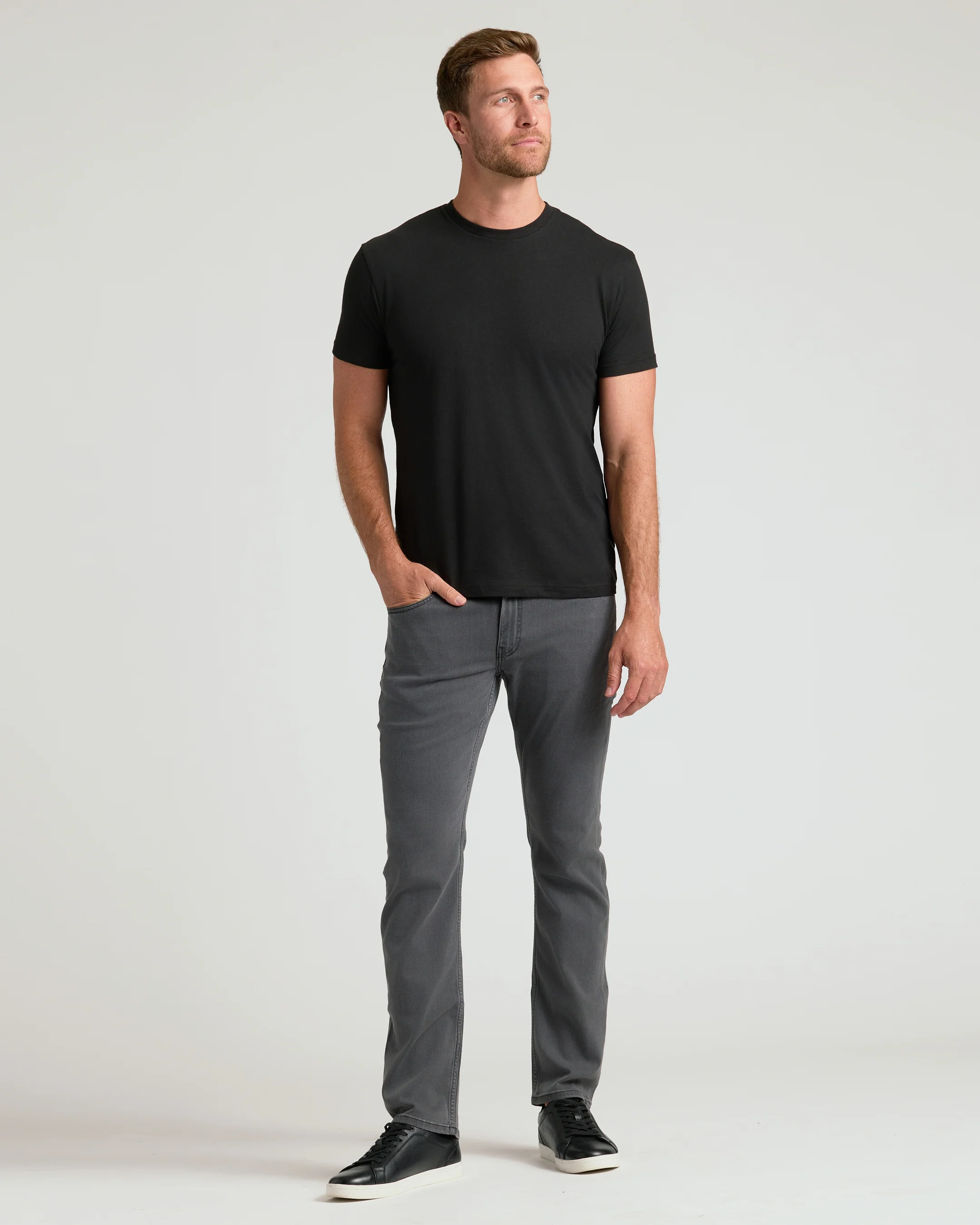 Black Classic Crew Neck 6-Pack - Image 7