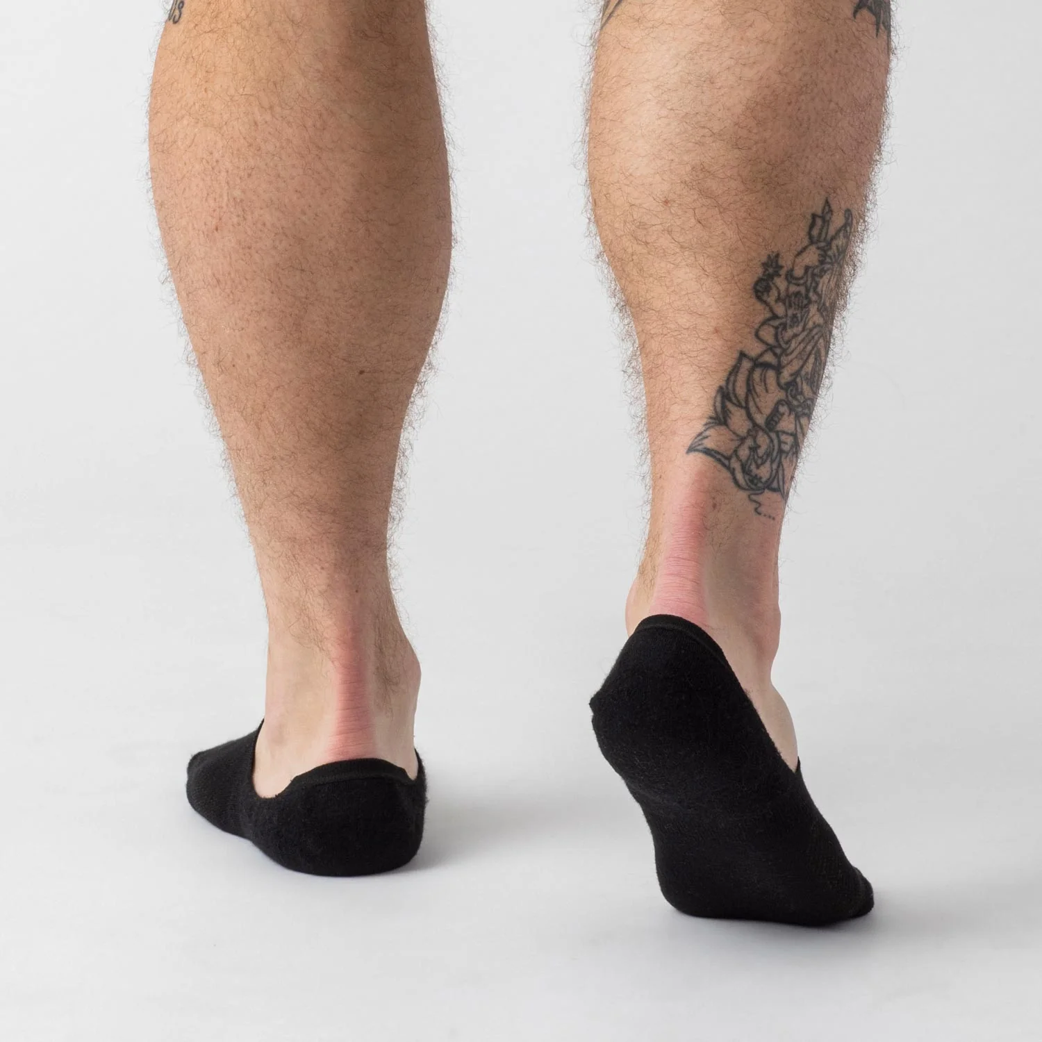 Black Never Show Socks 3 Pack - Image 3