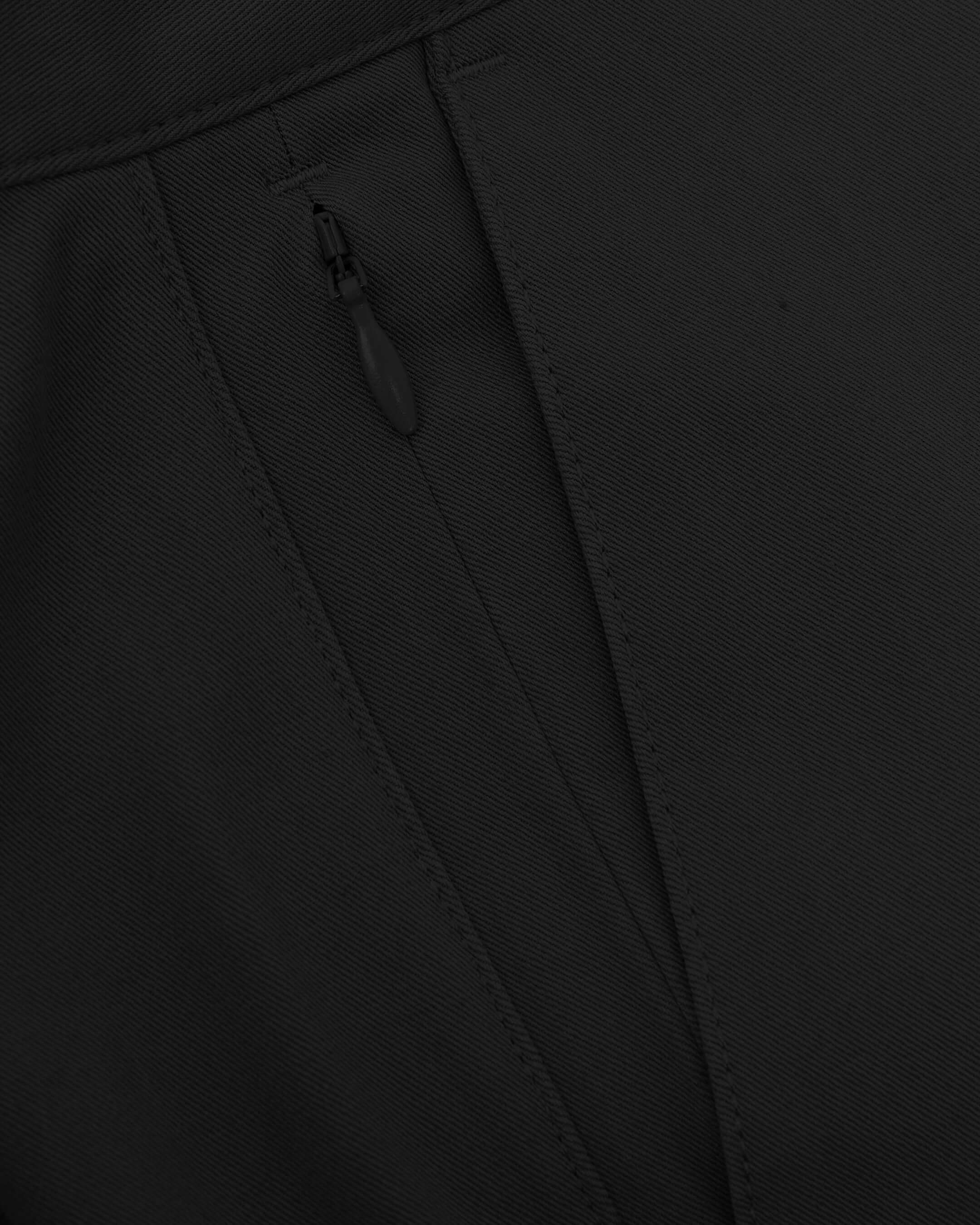 Black Slim Twill Chino Pant - Image 8