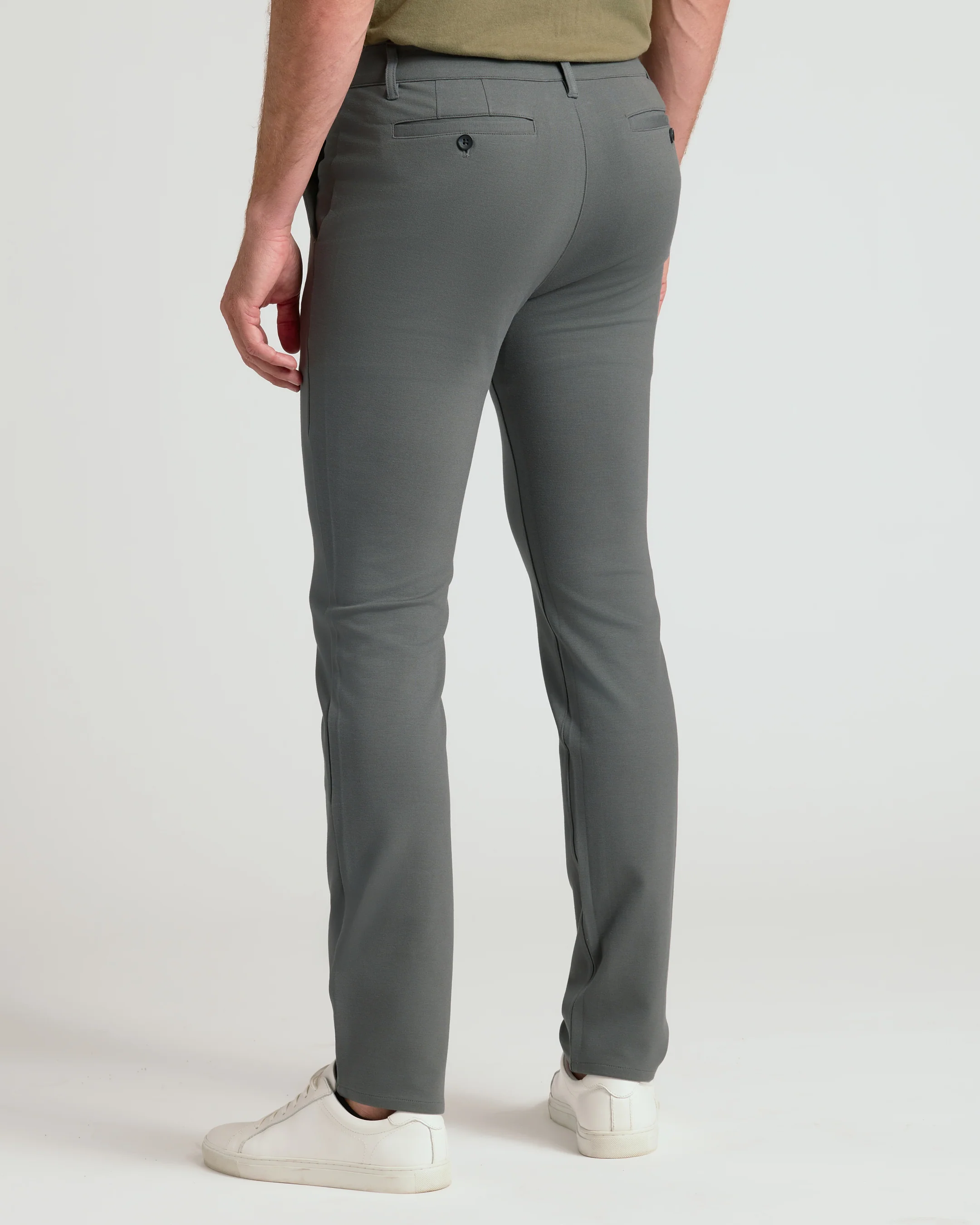 Carbon Slim Comfort Knit Chino Pant - Image 3