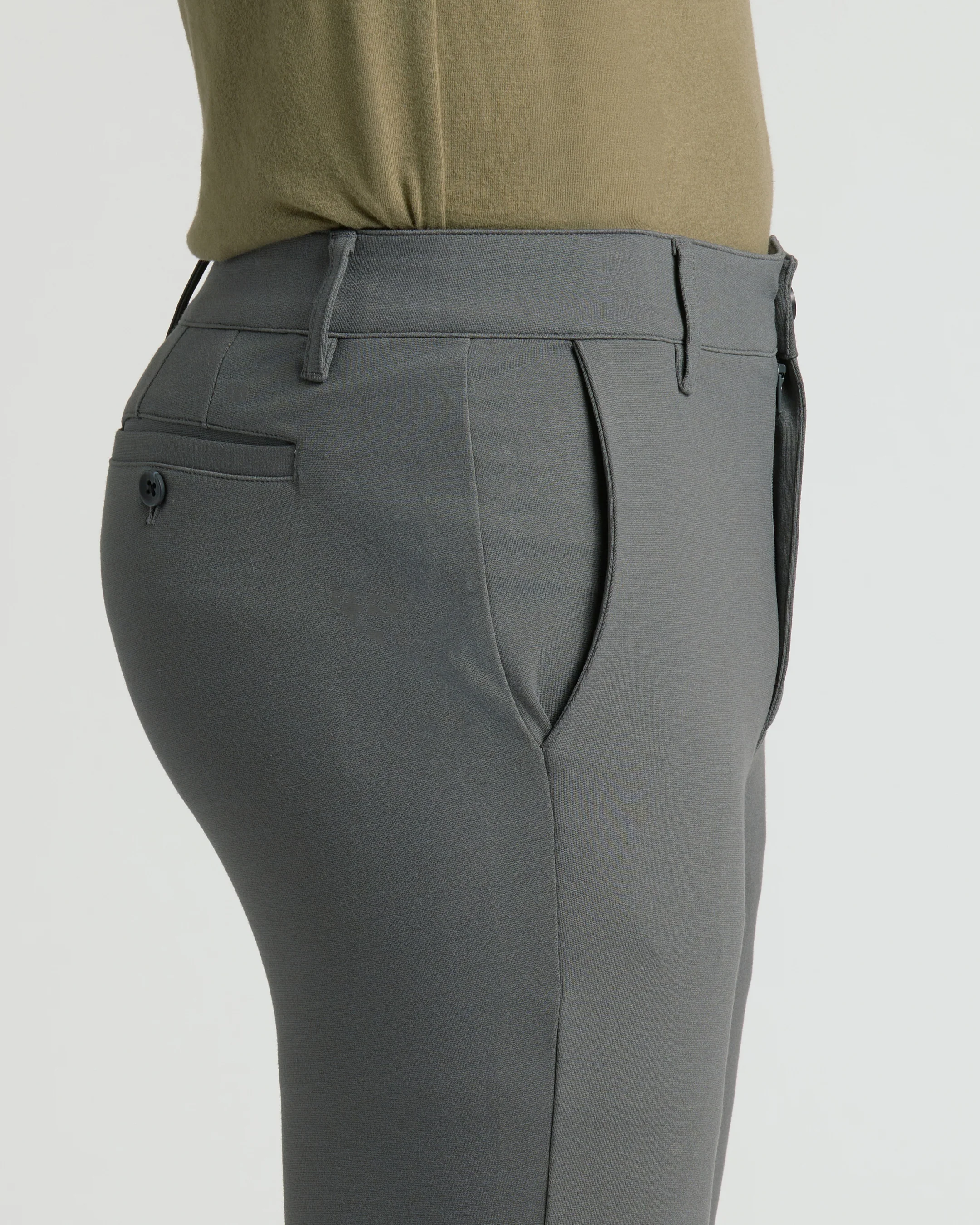 Carbon Slim Comfort Knit Chino Pant - Image 6
