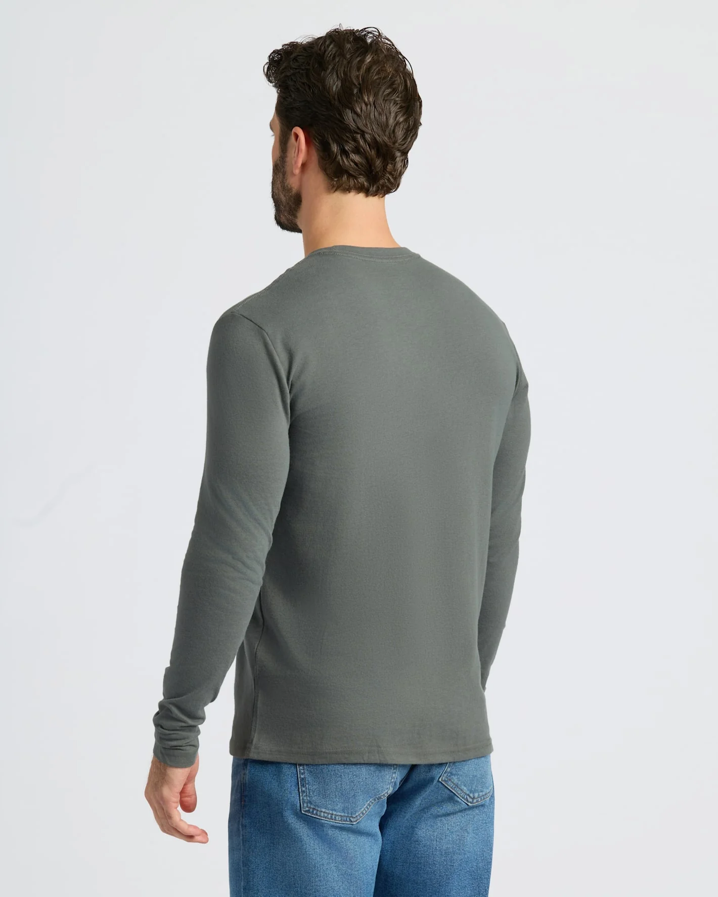 Carbon Classic Long Sleeve Crew Neck - Image 5