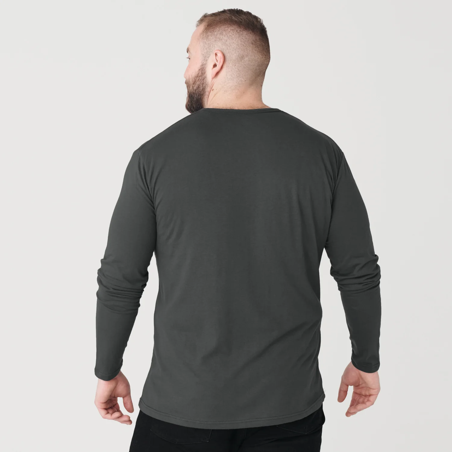 Carbon Classic Long Sleeve Henley - Image 7