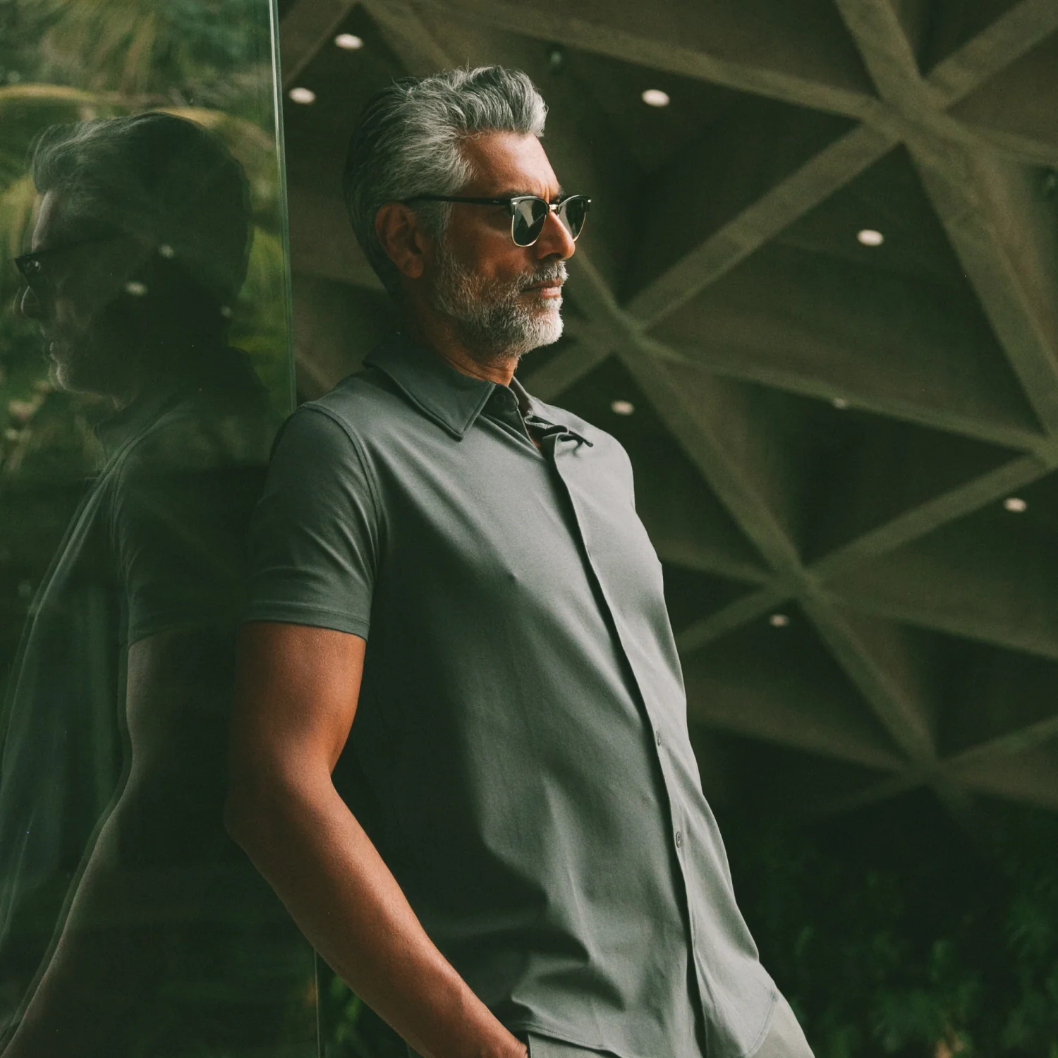 Carbon Short Sleeve Knit Shirt - Image 5