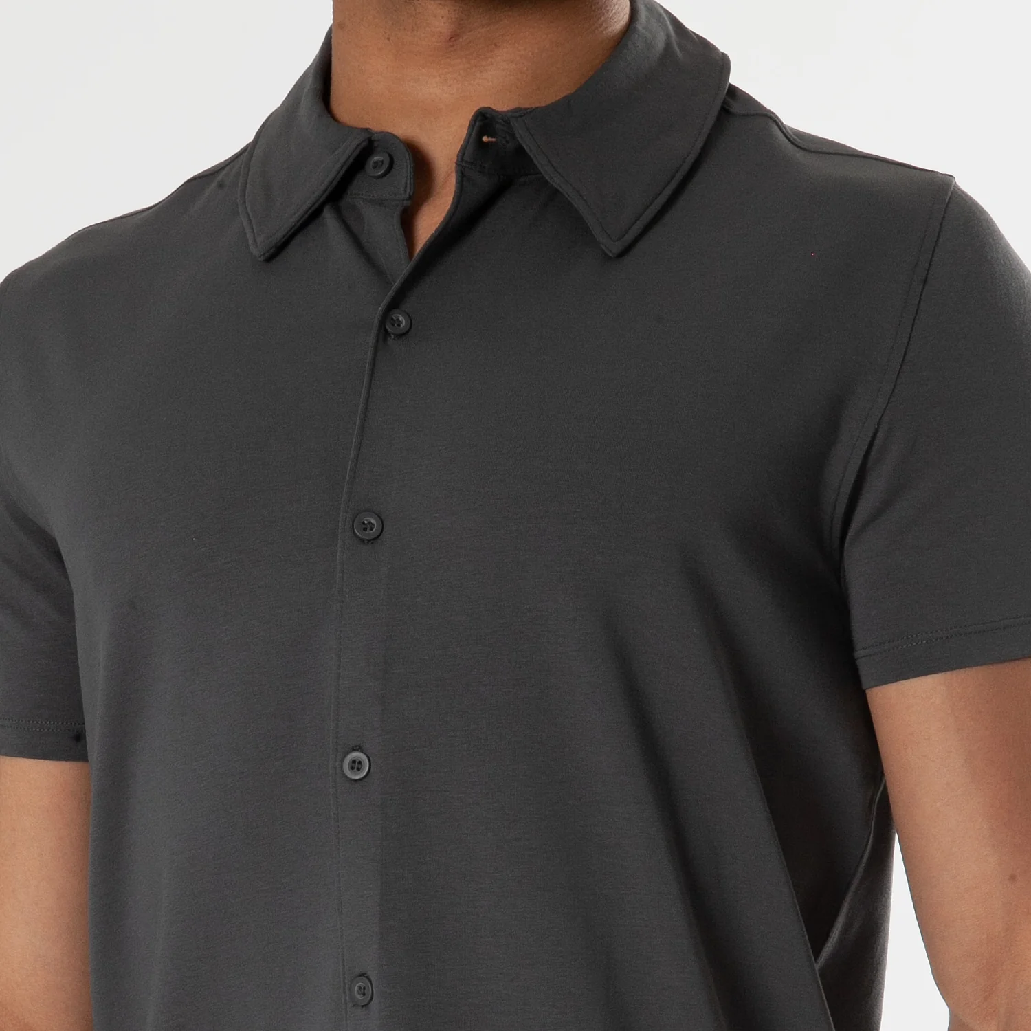 Carbon Short Sleeve Knit Shirt - Image 6