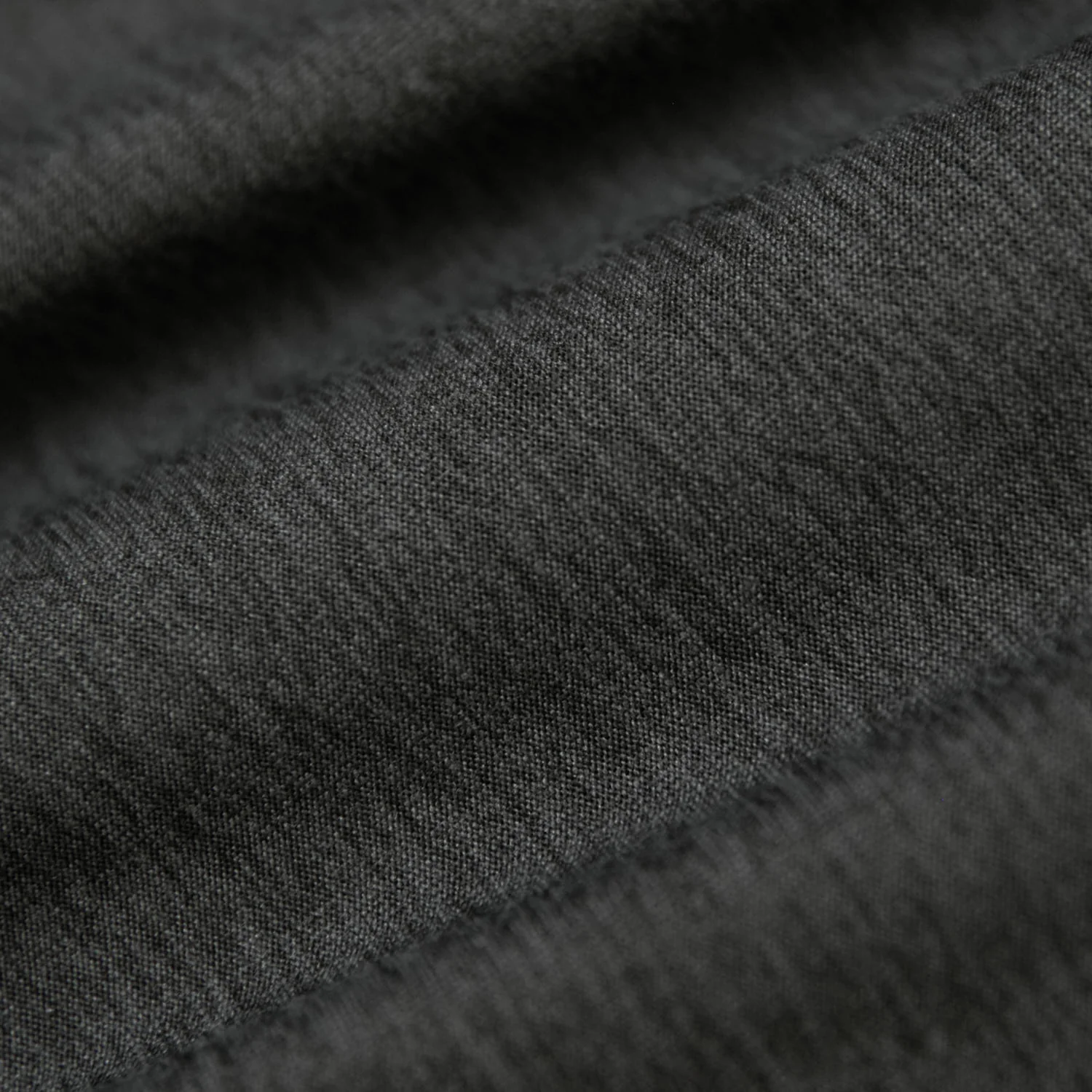 Charcoal Heather Gray Active Long Sleeve Crew T-Shirt - Image 10