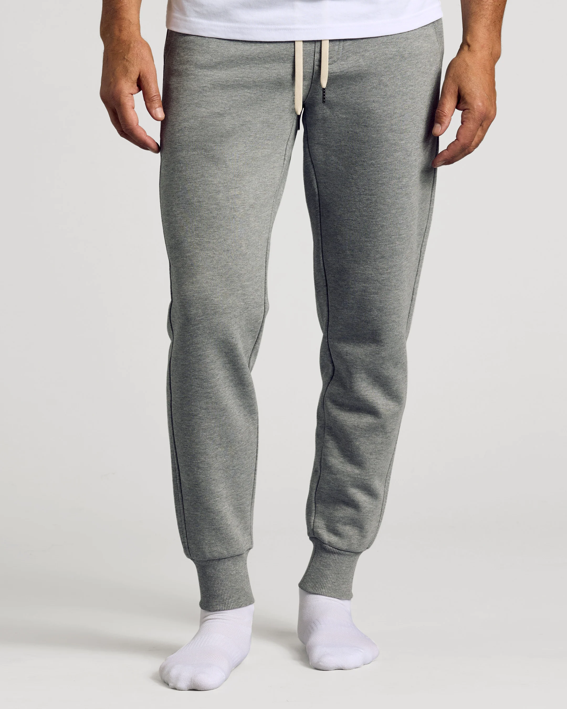 Dark Heather Gray Pullover Fleece Hoodie & Jogger 2-Pack - Image 5