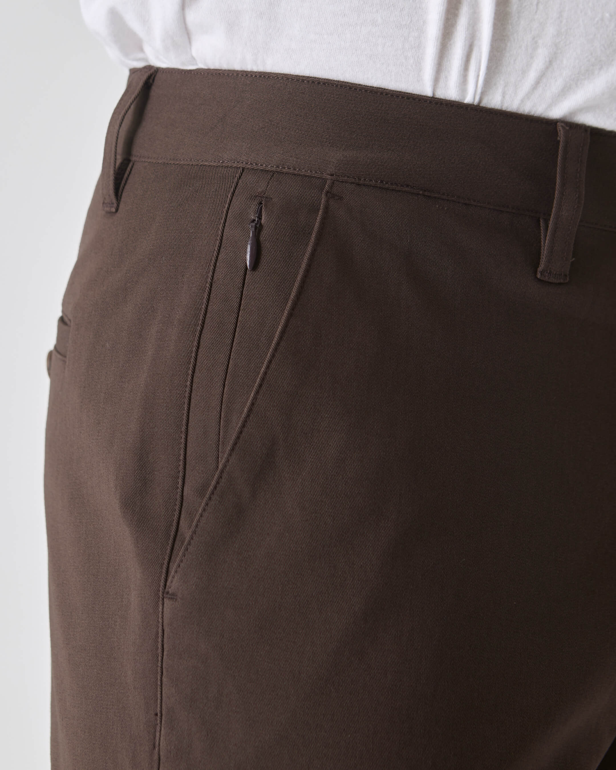 Dark Oak Straight Twill Chino Pant - Image 4