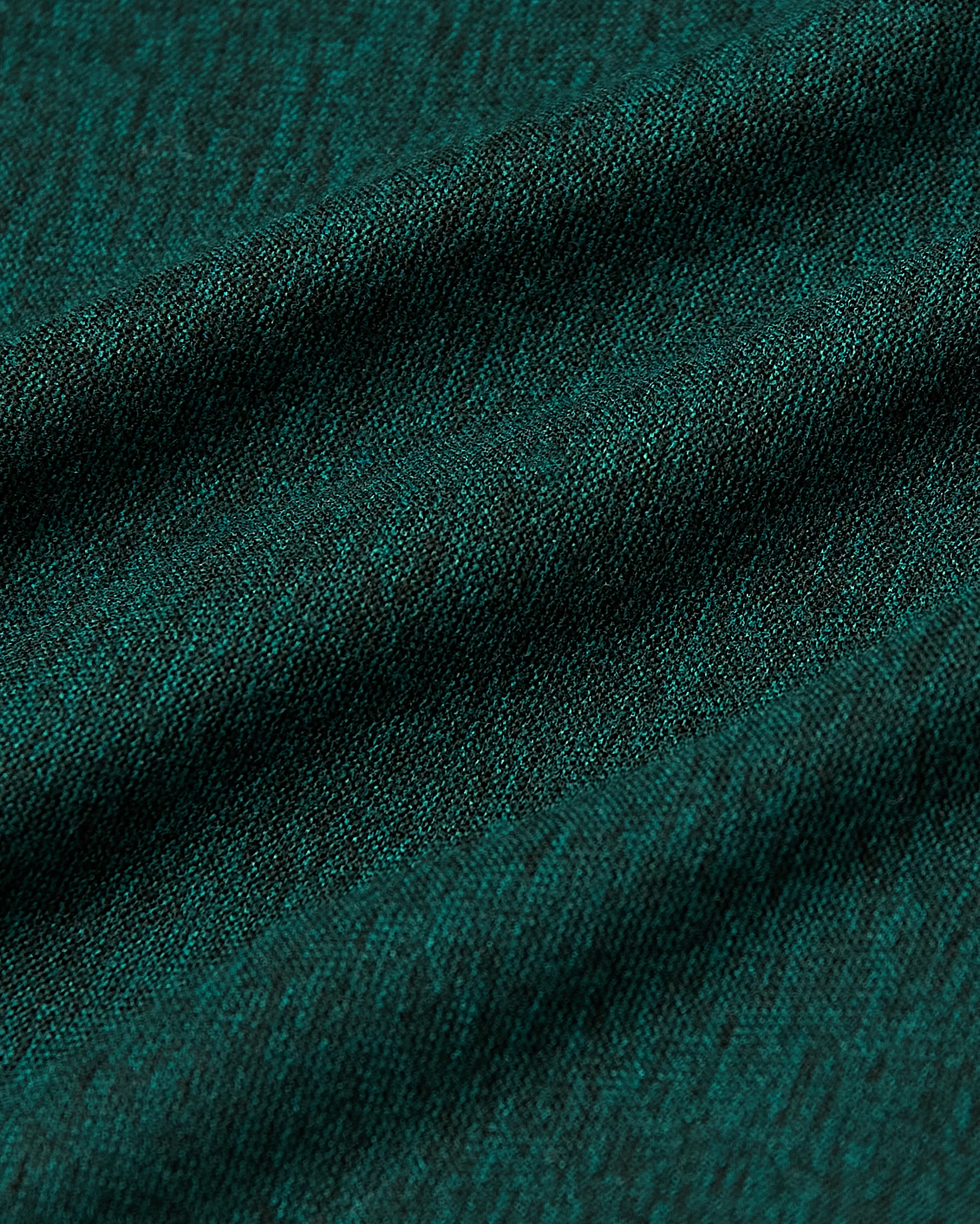 Evergreen Heather Active Long Sleeve Crew T-Shirt - Image 8