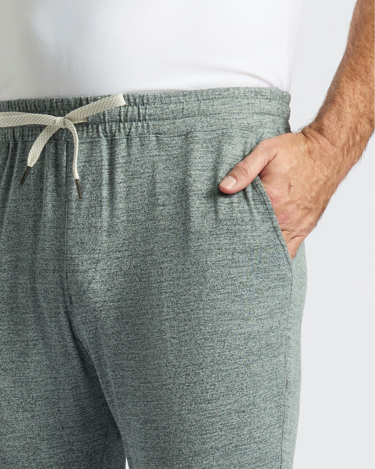 Heather Gray Active Joggers - Image 6