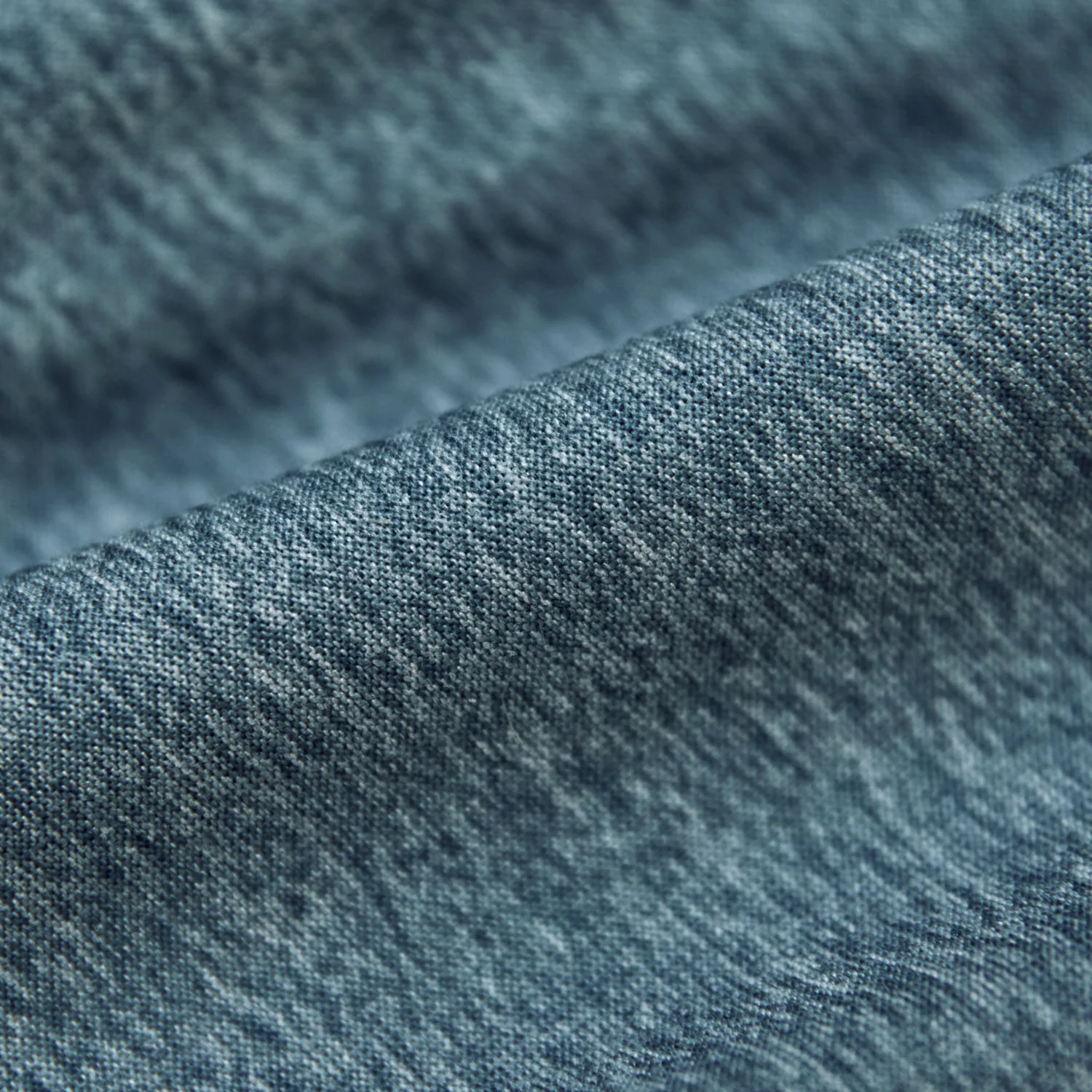 Heather Indigo Active Crew Neck Tee - Image 7