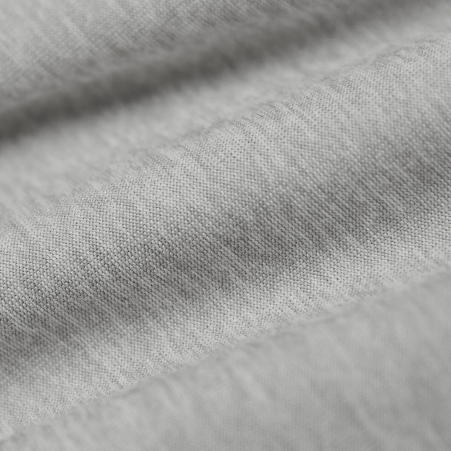 Heather Light Gray Active Long Sleeve Crew T-Shirt - Image 7