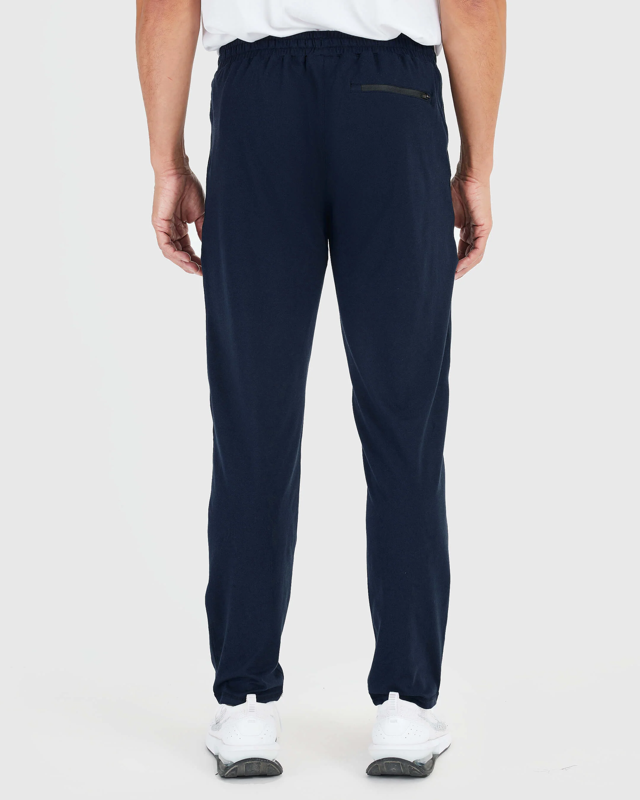 Heather Navy Active Comfort Straight Leg Pant - Image 3