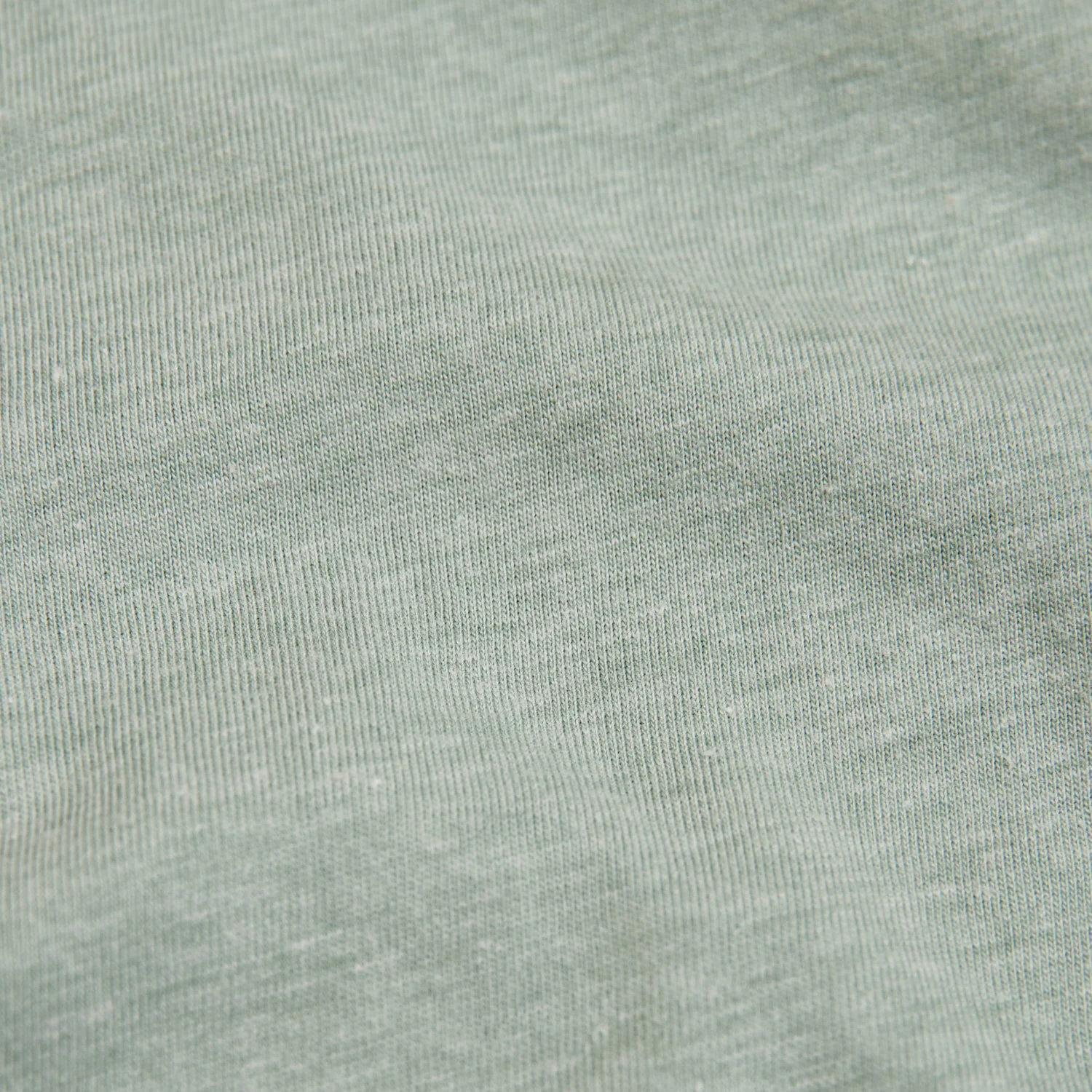 Heather Sage V Neck T Shirt - Image 5