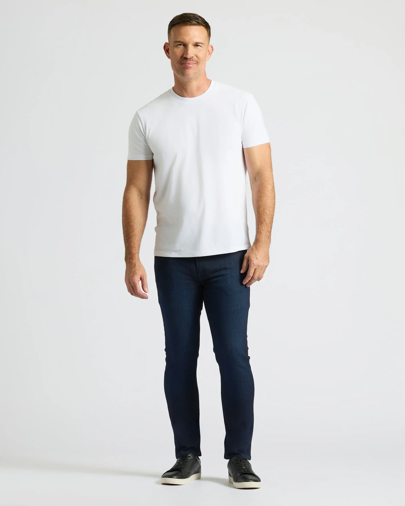 Indigo Wash Slim Comfort Stretch Jeans - Image 4