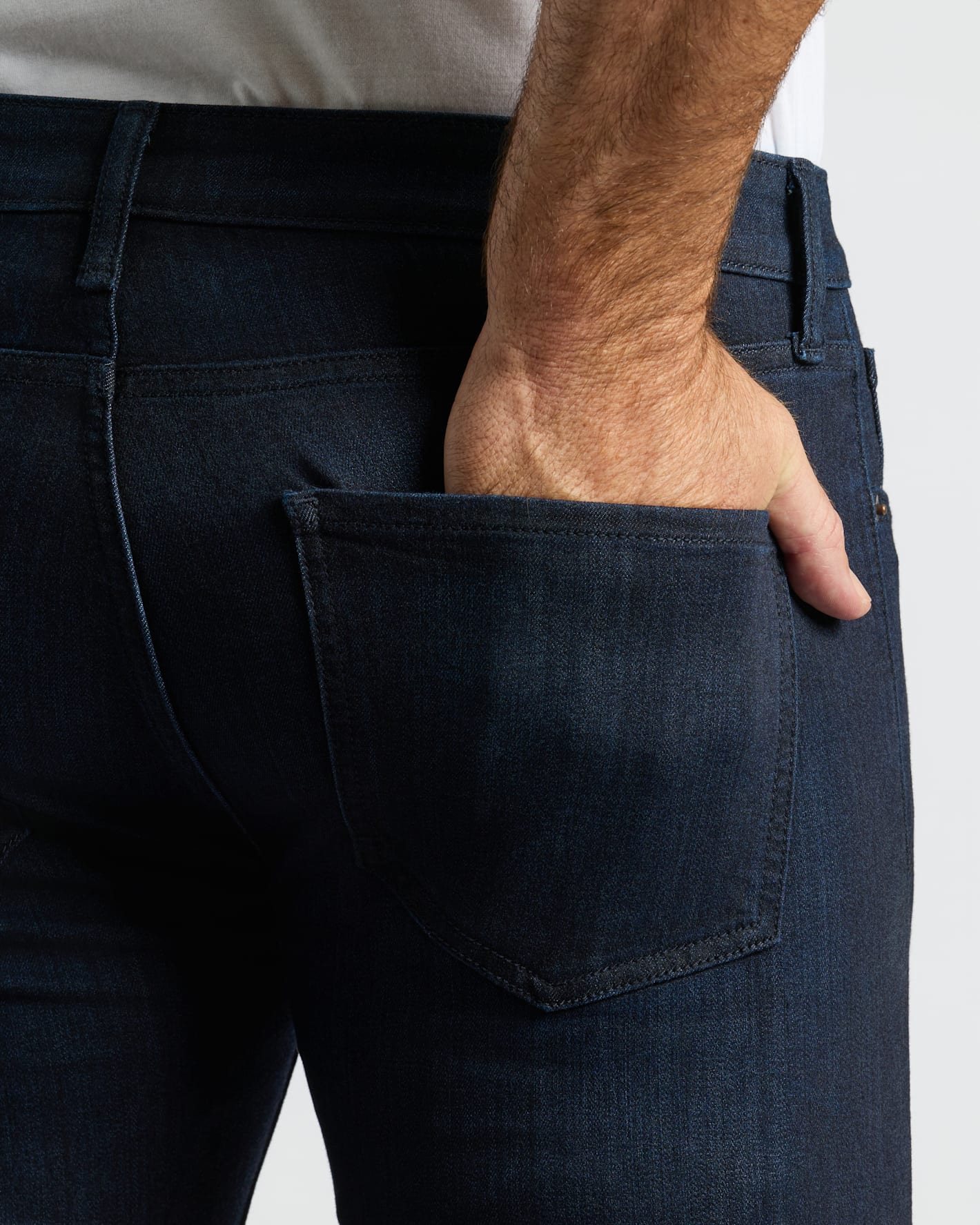 Indigo Wash Slim Comfort Stretch Jeans - Image 8