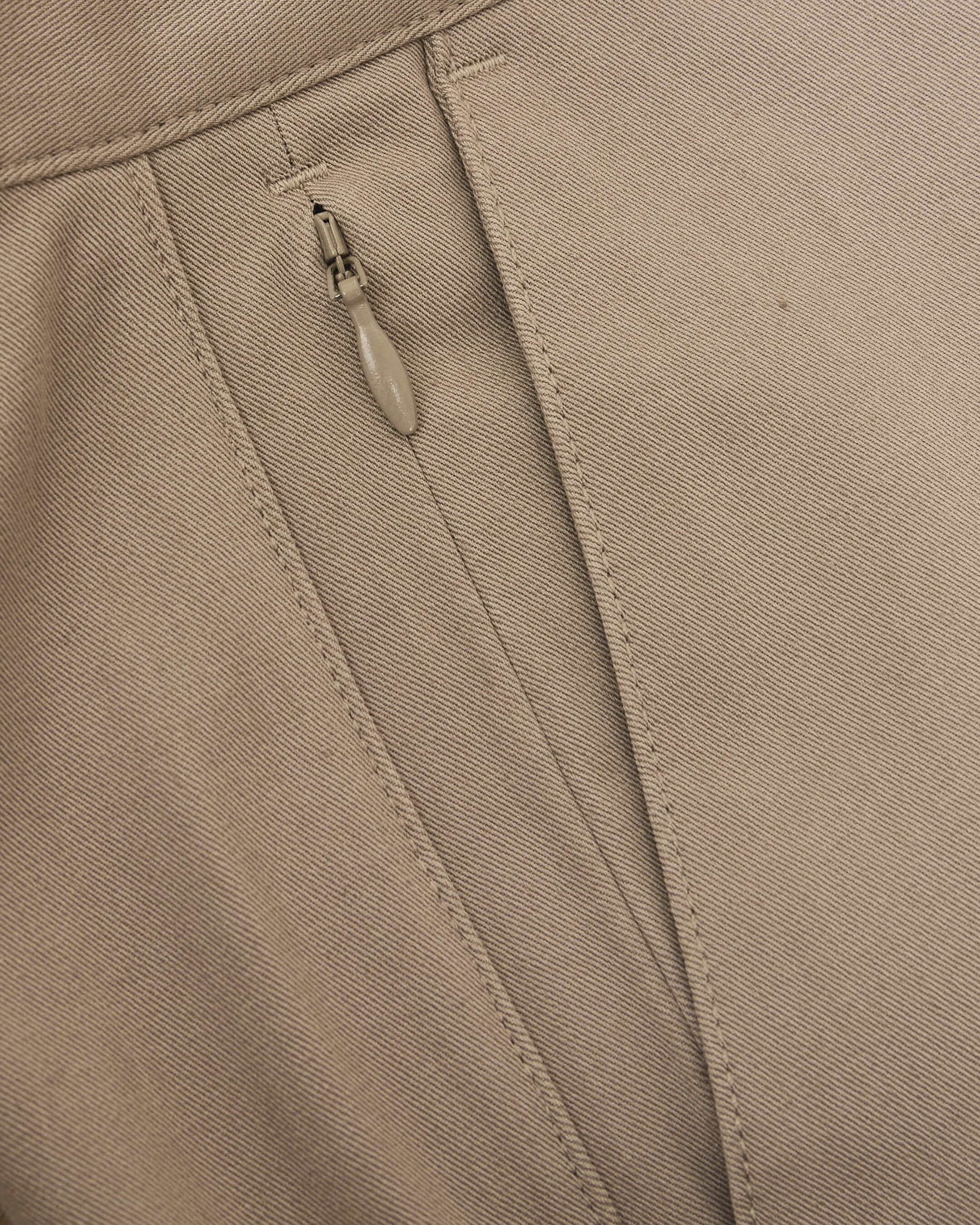 Khaki Slim Twill Chino Pant - Image 7