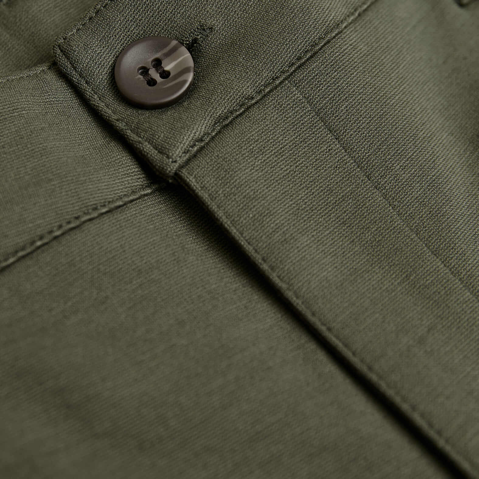 Military Green Slim Comfort Knit Chino Pant - Image 12