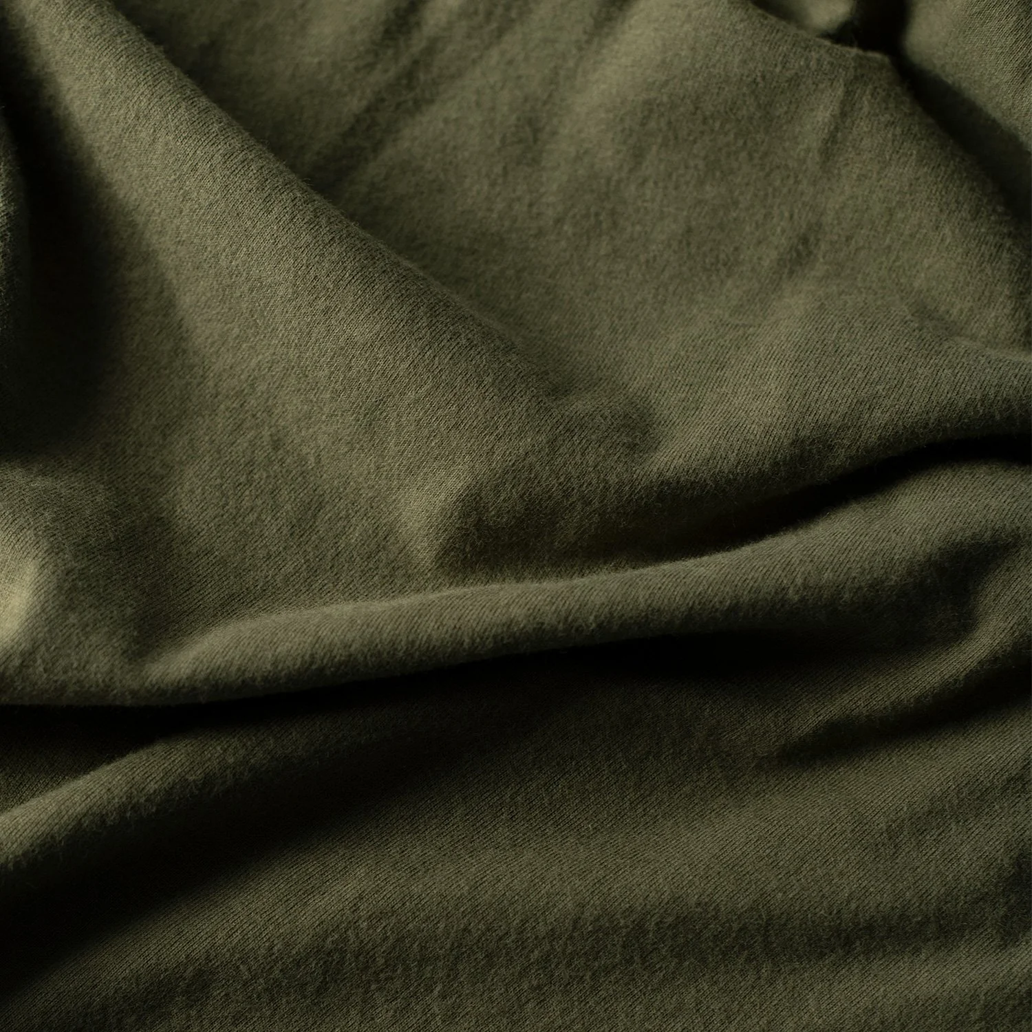 Military Green Classic Long Sleeve Henley - Image 9