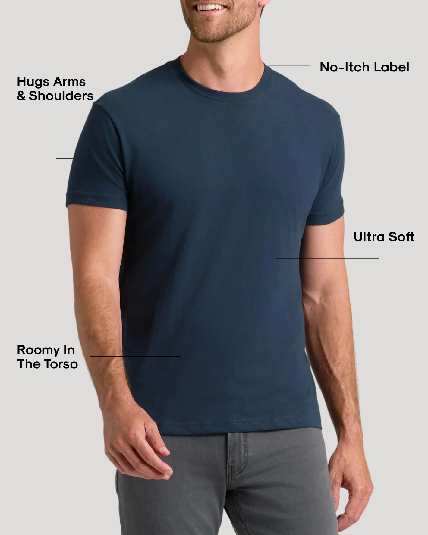 Navy Classic Crew Neck - Image 3