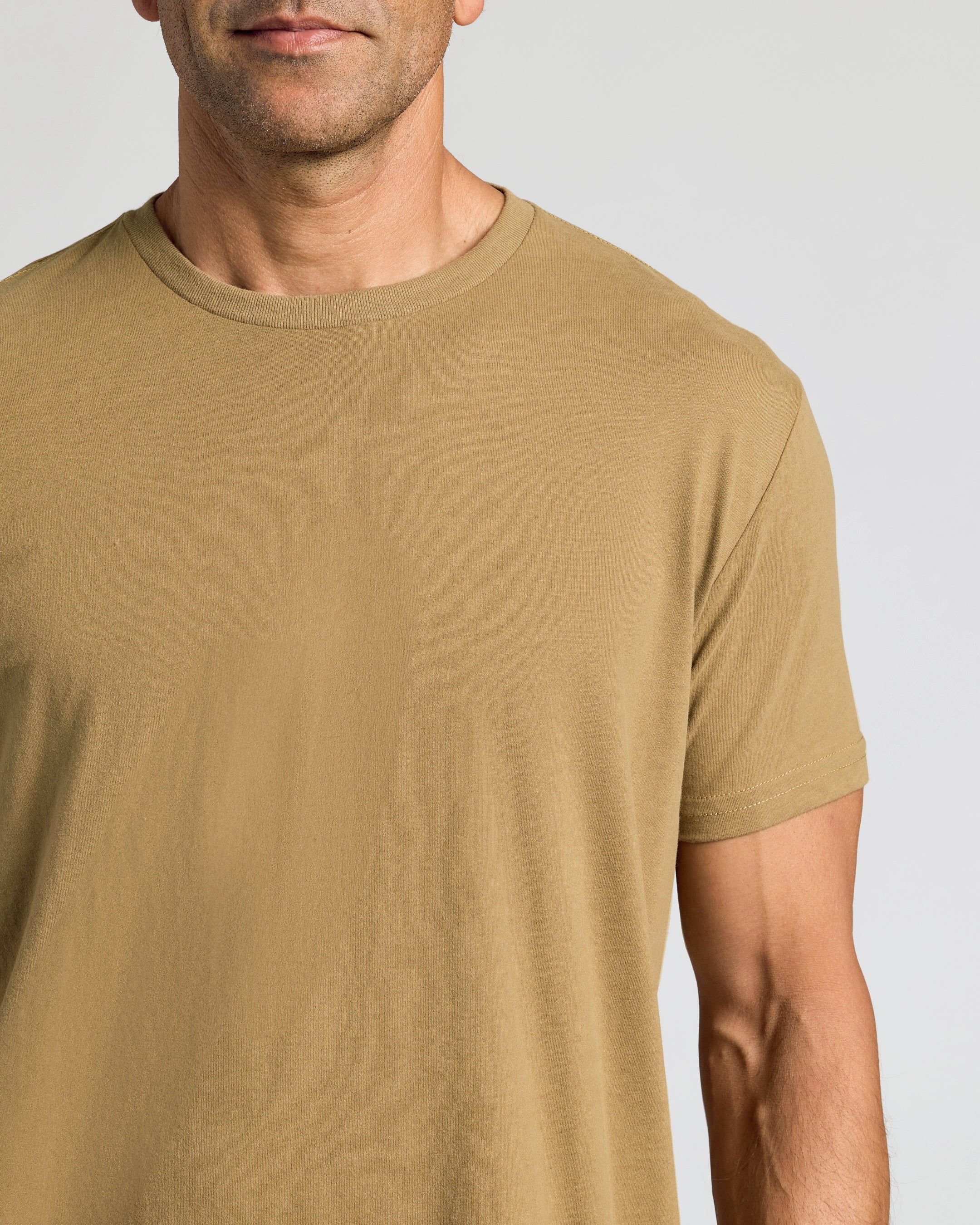 Tan 499 Classic Crew Neck - Image 10