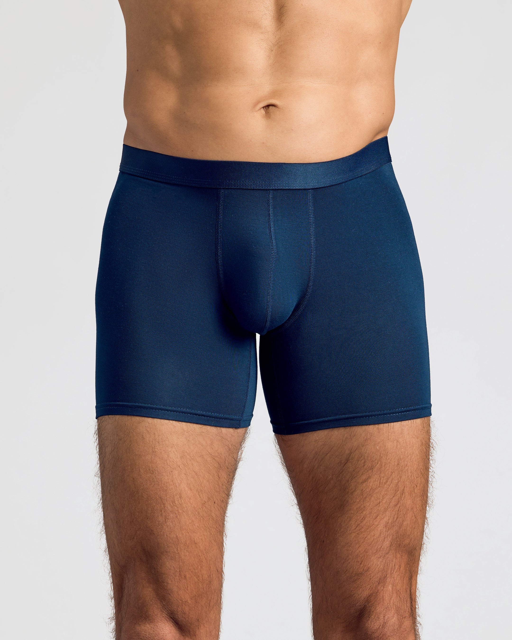 Carbon & Navy Boxer Briefs 6-Pack - Image 5