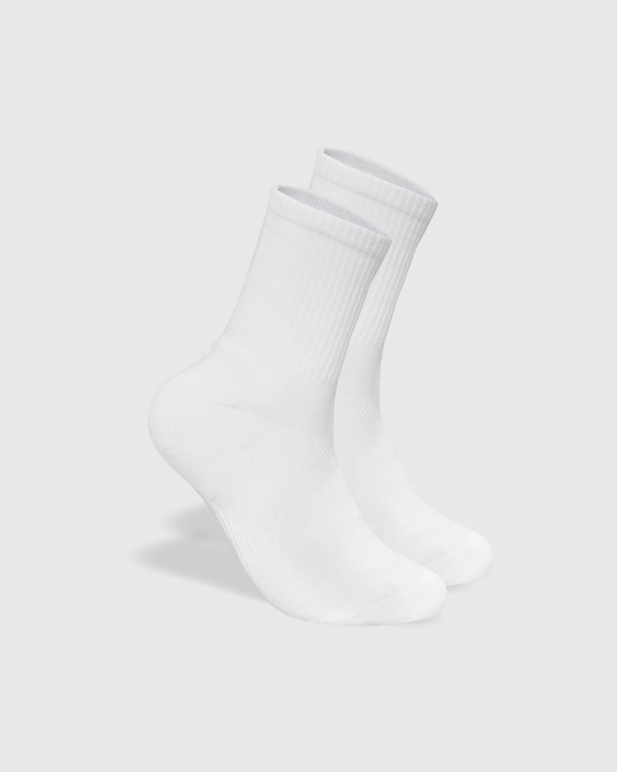White Half Crew Socks 3-Pack - Image 5