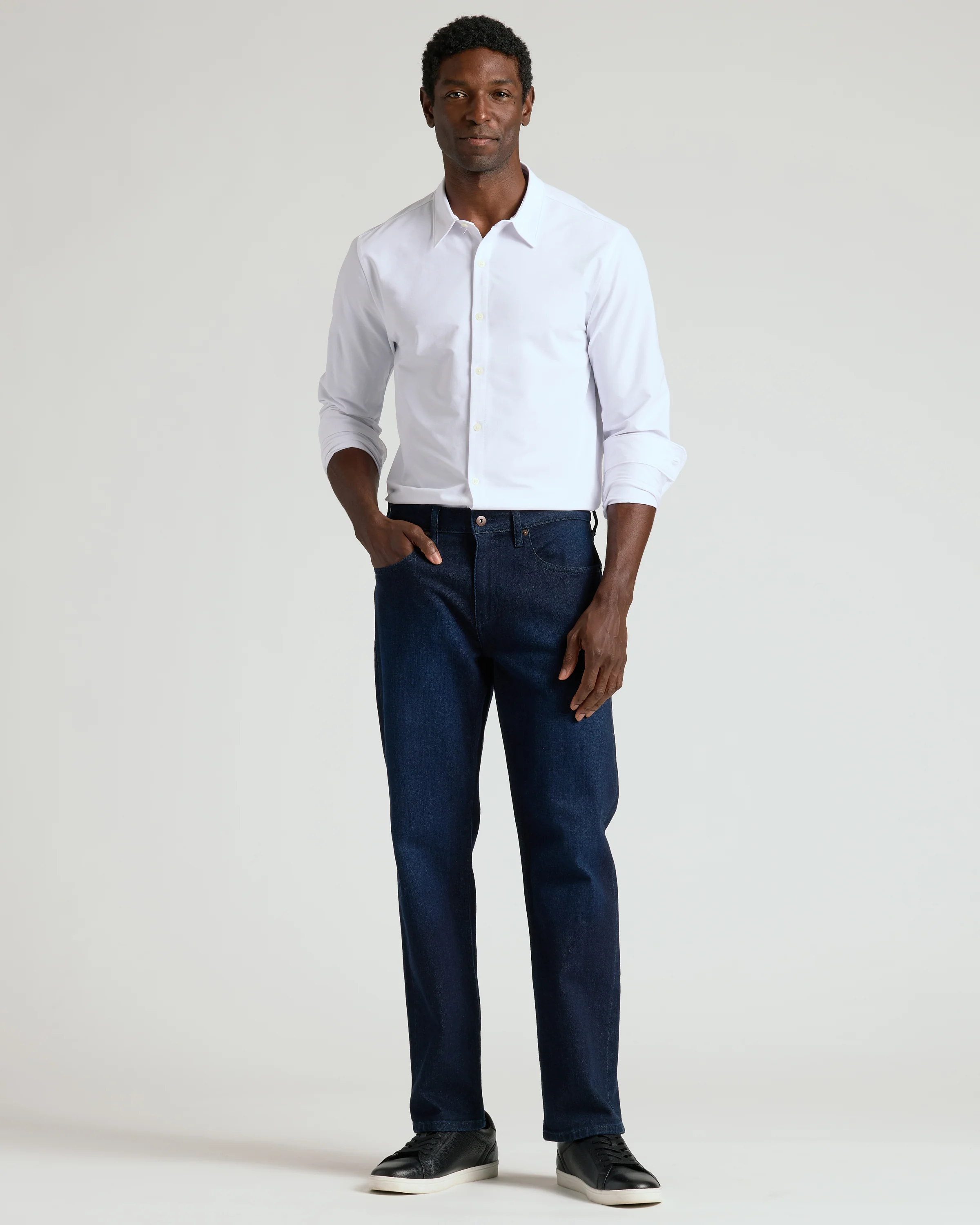 White Stretch Oxford 2.0 - Image 8