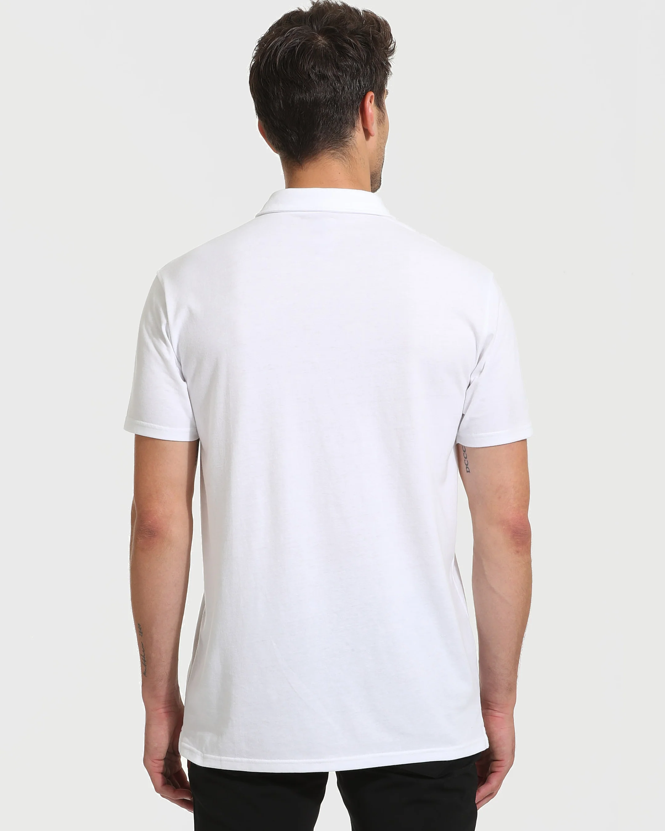 White Tall Classic Polo 2-Pack - Image 4
