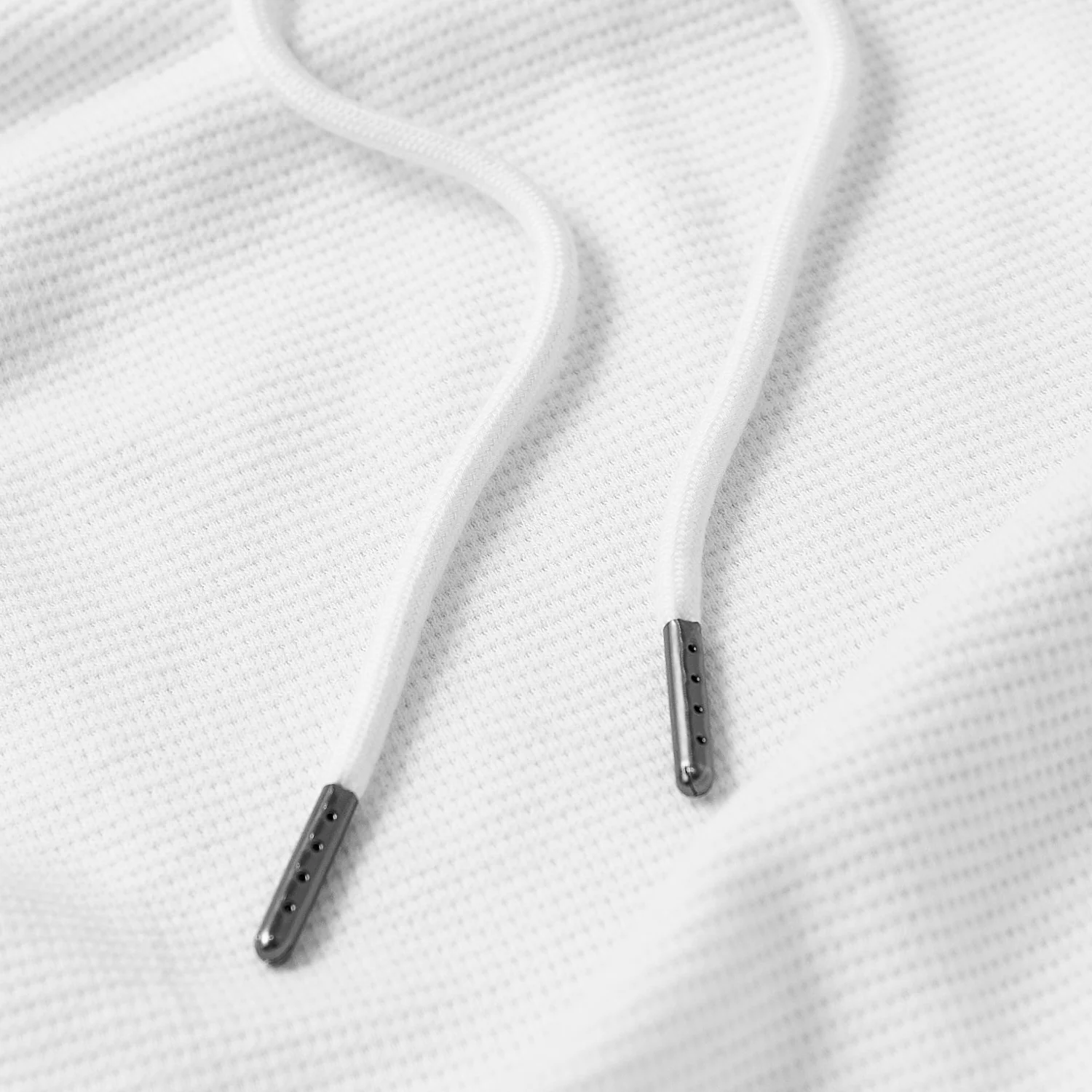 White Waffle Hoodie - Image 8